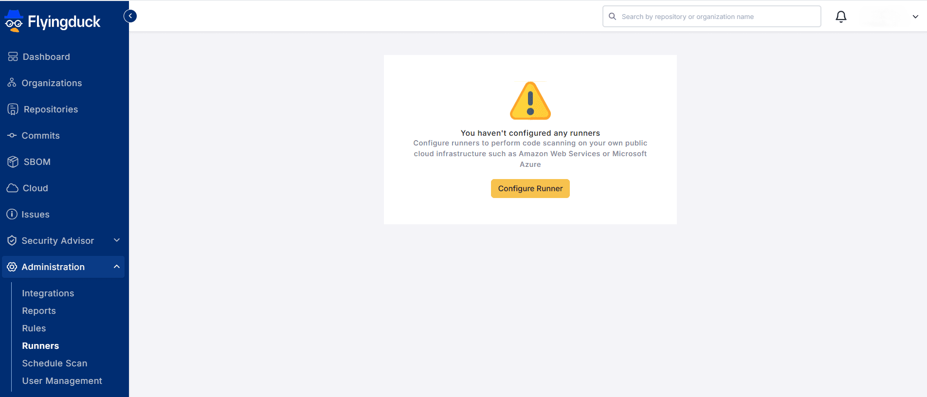 Configure runner