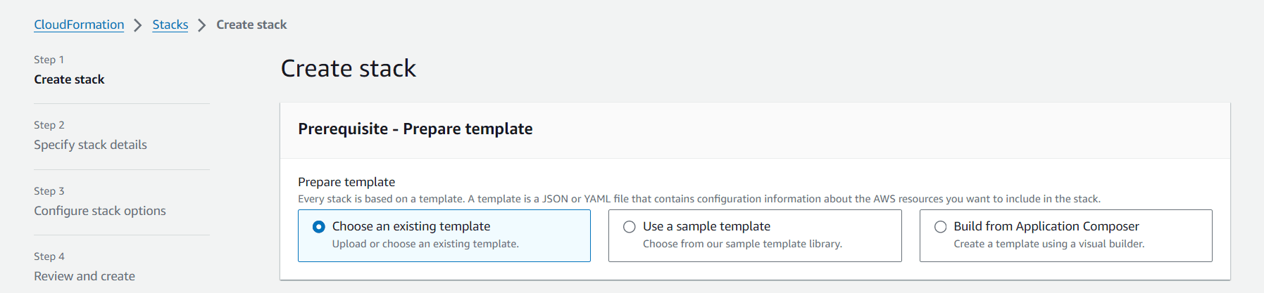 CloudFormation Stack