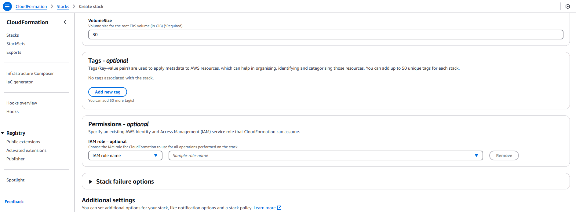 Configure runner