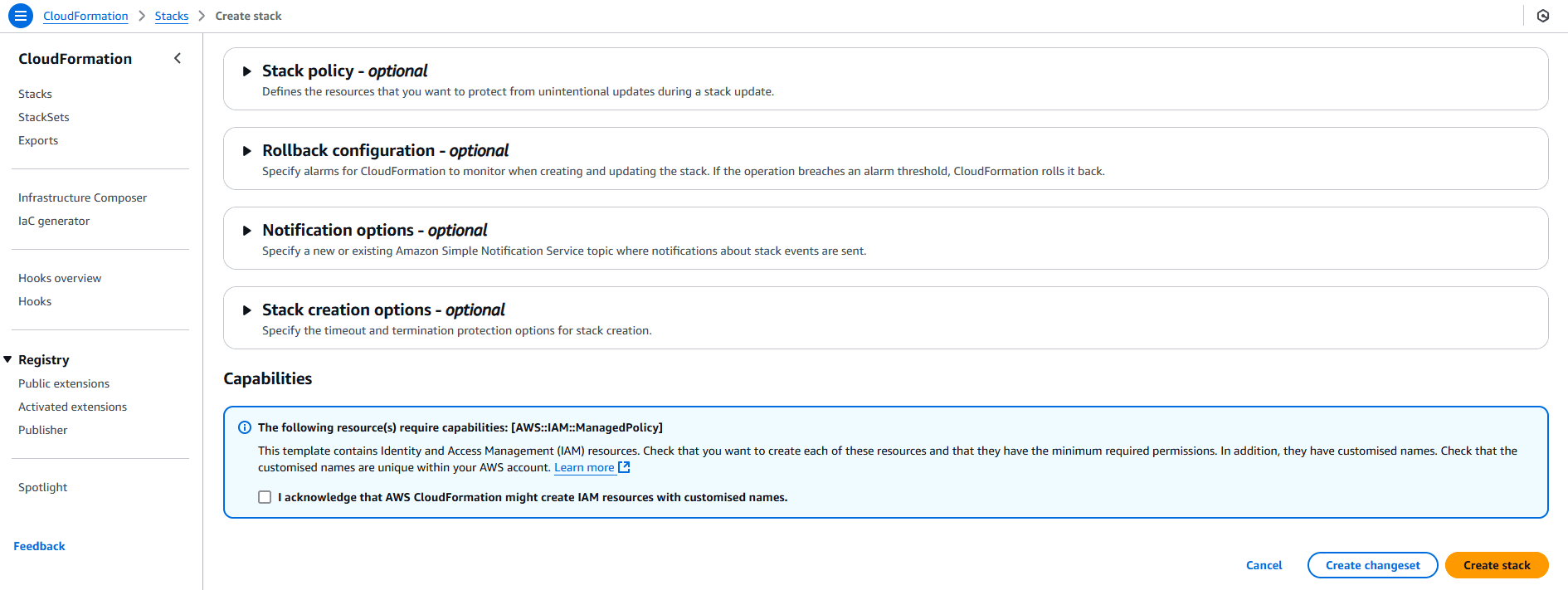 Configure runner