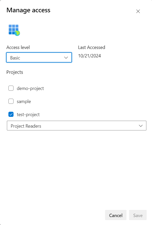 Manage Access