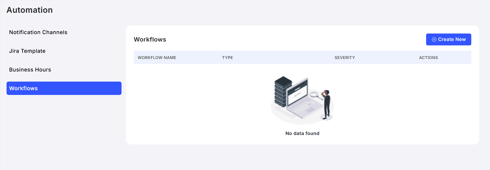 configure workflow